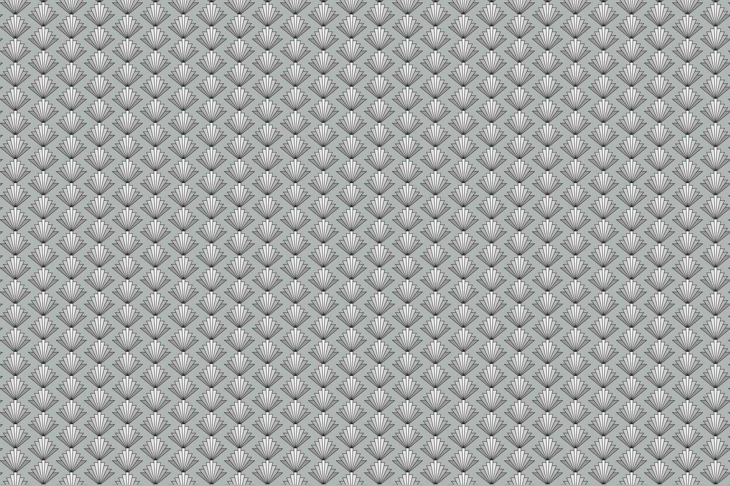 illustration av de fläkt mönster på grå bakgrund. vektor