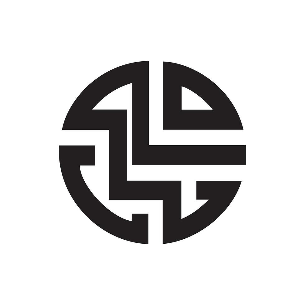 abstrakt Logo Kreis, Ringe Logo Design Vorlage. vektor
