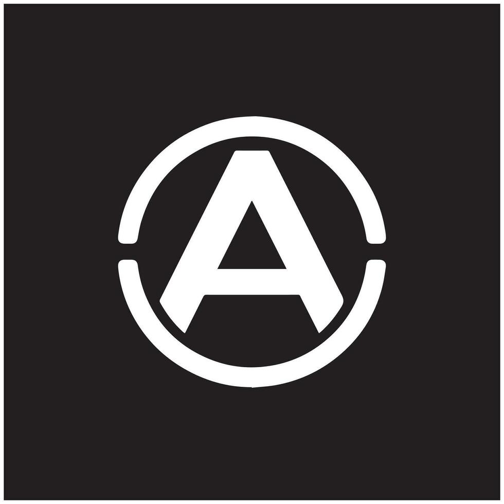 ein Brief Logo Vorlage Vektor Icon Design kostenloser Vektor
