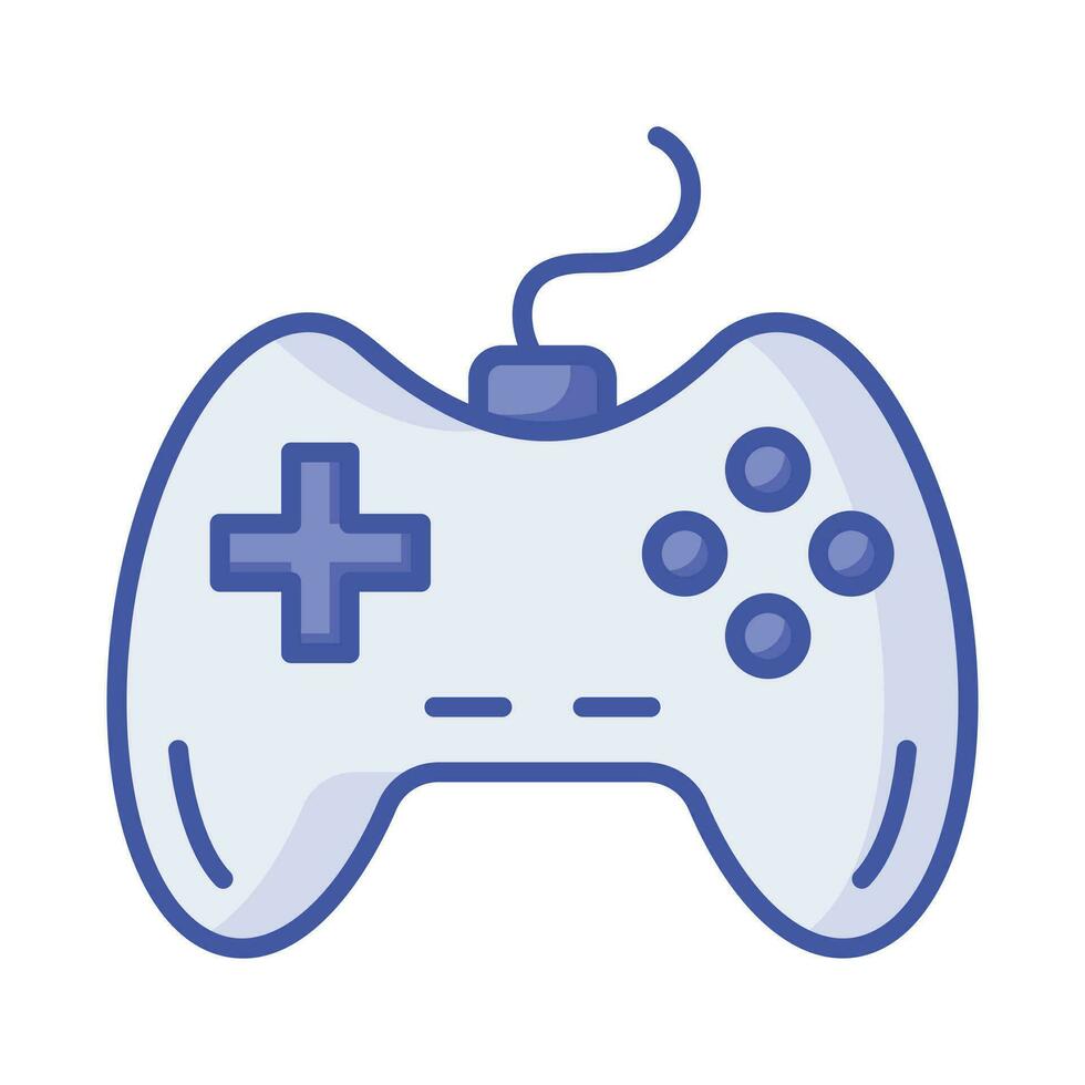 Spiel Konsole oder Spiel Regler, Computer Spiele, Gamepad Vektor, Symbol von Joystick Gamepad vektor