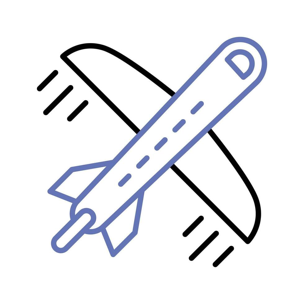 leksak flygplan vektor design, ladda ner detta premie ikon av flyg