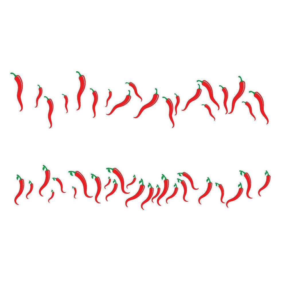 glödhet naturlig chili ikon vektorillustration vektor