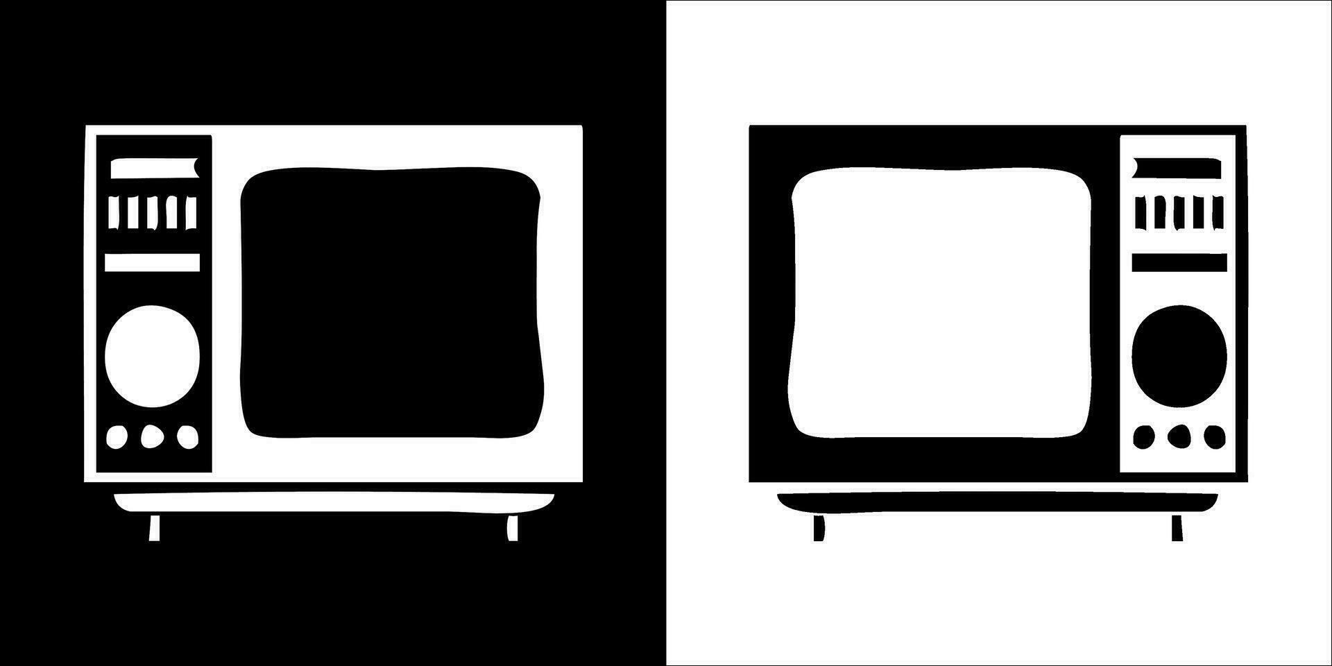Illustration Vektor Grafik von Fernsehen Symbol