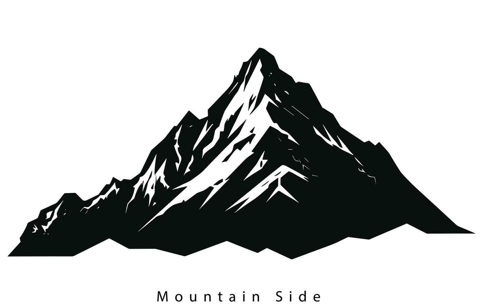 Berg Silhouette, Berge Silhouette Vektor
