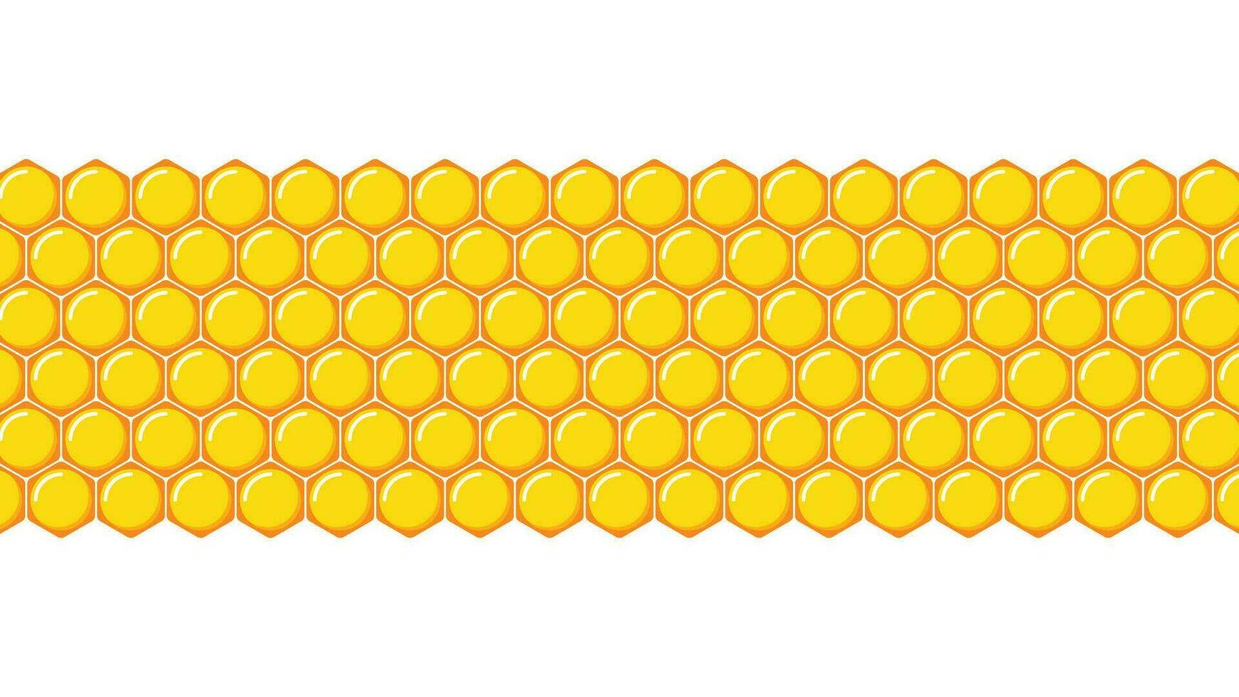 Bienenwabe Muster Hintergrund. Bienenwabe Hintergrund Vektor. vektor