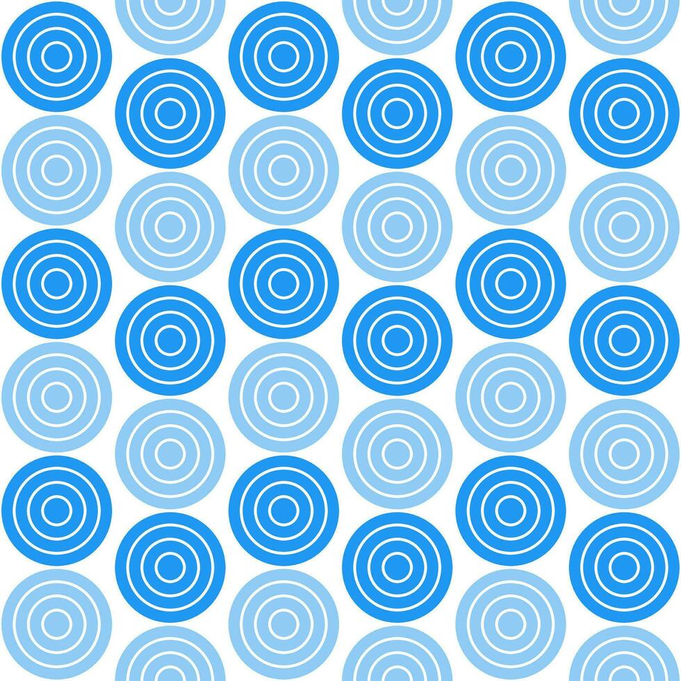 blå skugga cirkel mönster. cirkel vektor sömlös mönster. dekorativ element, omslag papper, vägg kakel, golv kakel, badrum kakel.