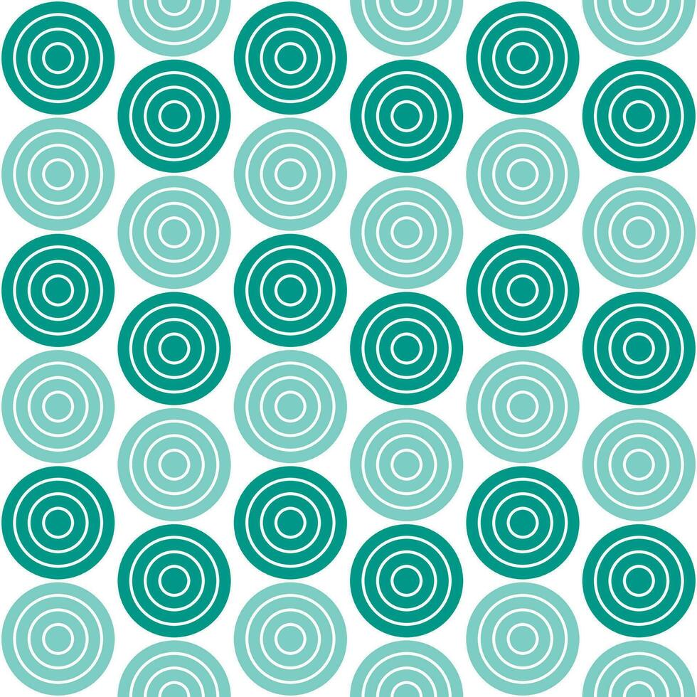 grön skugga cirkel mönster. cirkel vektor sömlös mönster. dekorativ element, omslag papper, vägg kakel, golv kakel, badrum kakel.