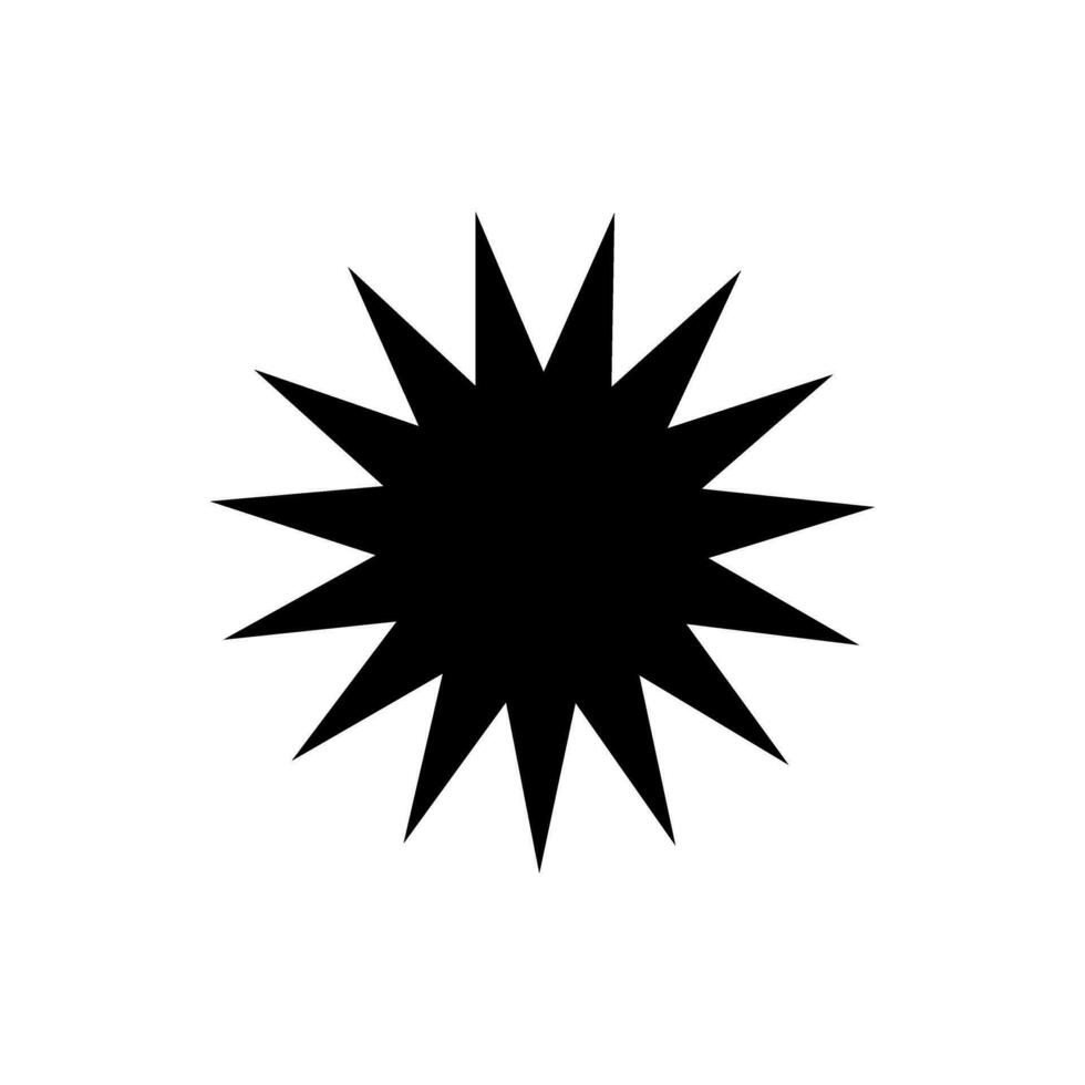 sunburst ikoner vektor. starburst märken symbol. pris klistermärke illustration tecken. design element för kampanj, lägger till och erbjudanden. vektor