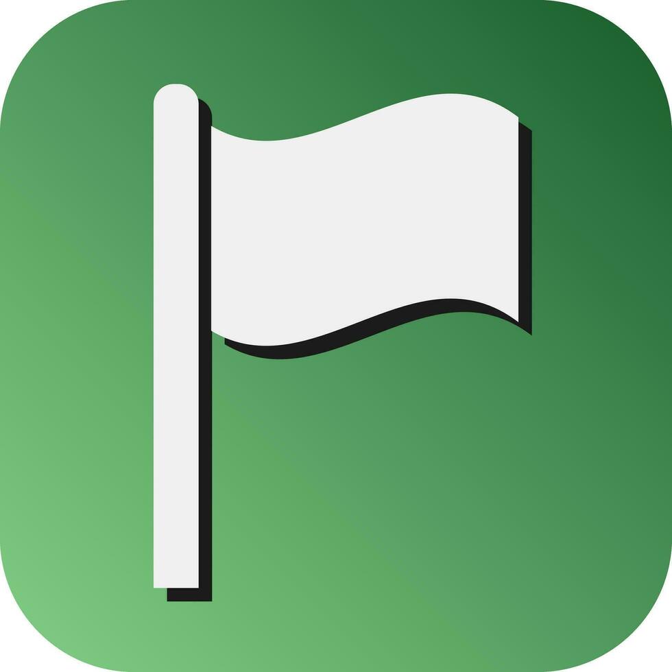 Flagge Vektor Glyphe Gradient Hintergrund Symbol zum persönlich und kommerziell verwenden.