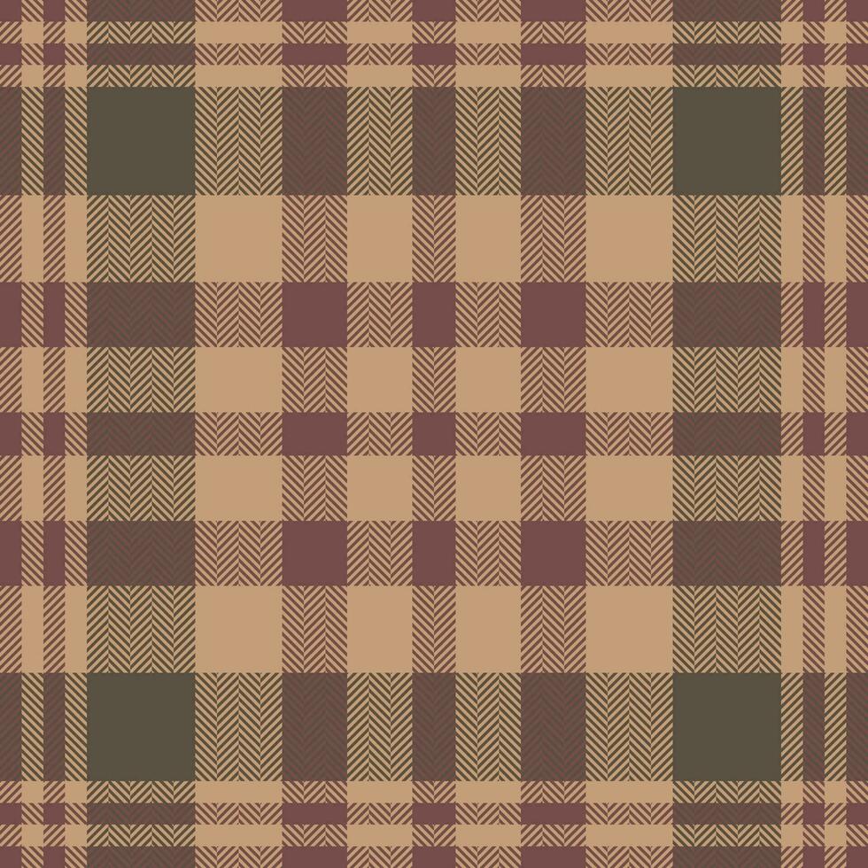 pläd kolla upp mönster. sömlös tyg textur. tartan textil- skriva ut. vektor