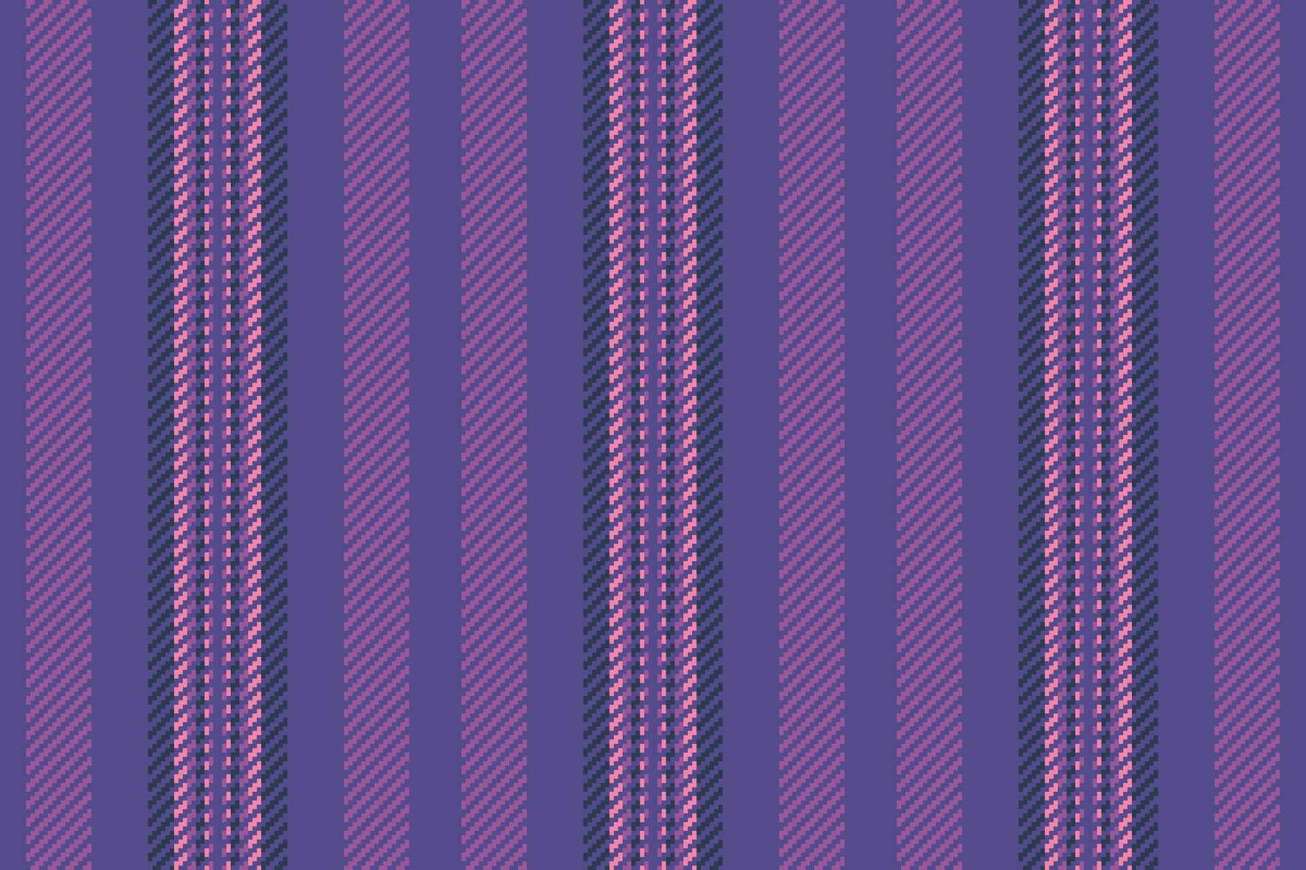 Linien Streifen Textil- von nahtlos Textur Hintergrund mit ein Muster Vektor Stoff Vertikale.