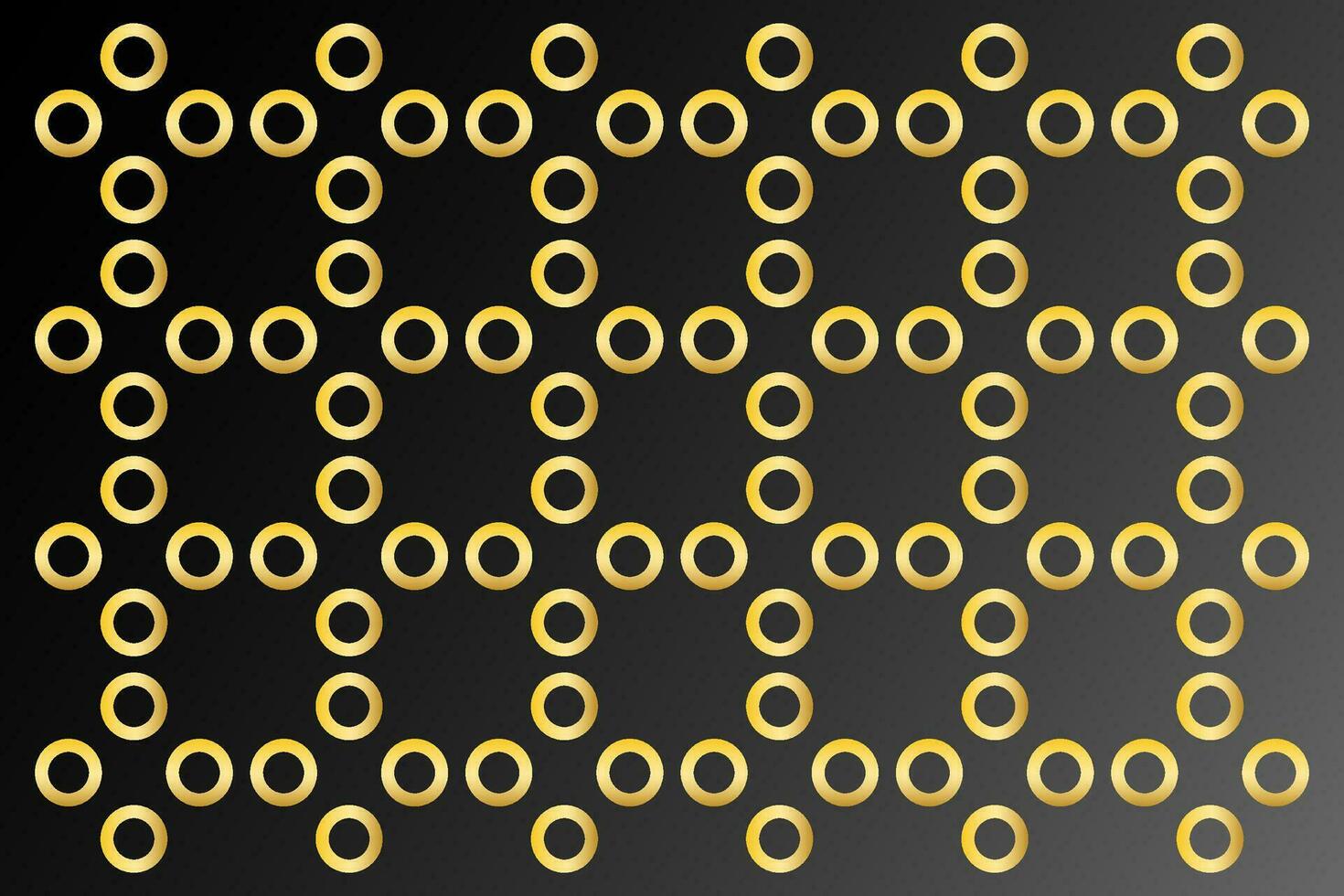 gyllene Färg runda ringa cirkel bakgrund. lyx bakgrund grafik. modern abstrakt mall. vektor