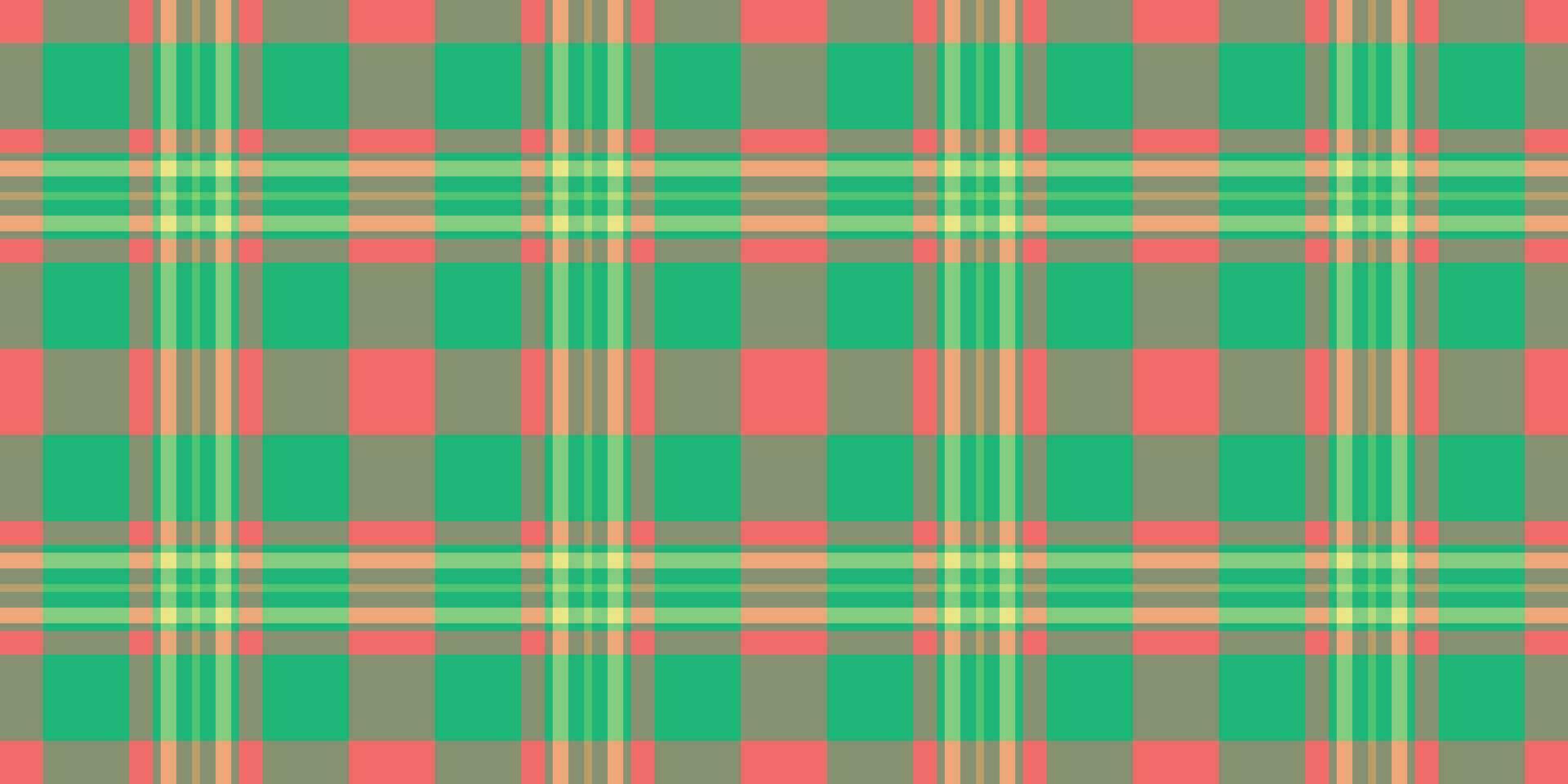 illustration textil- bakgrund pläd, strukturera sömlös tyg mönster. abstrakt vektor kolla upp textur tartan i pastell och mynta färger.