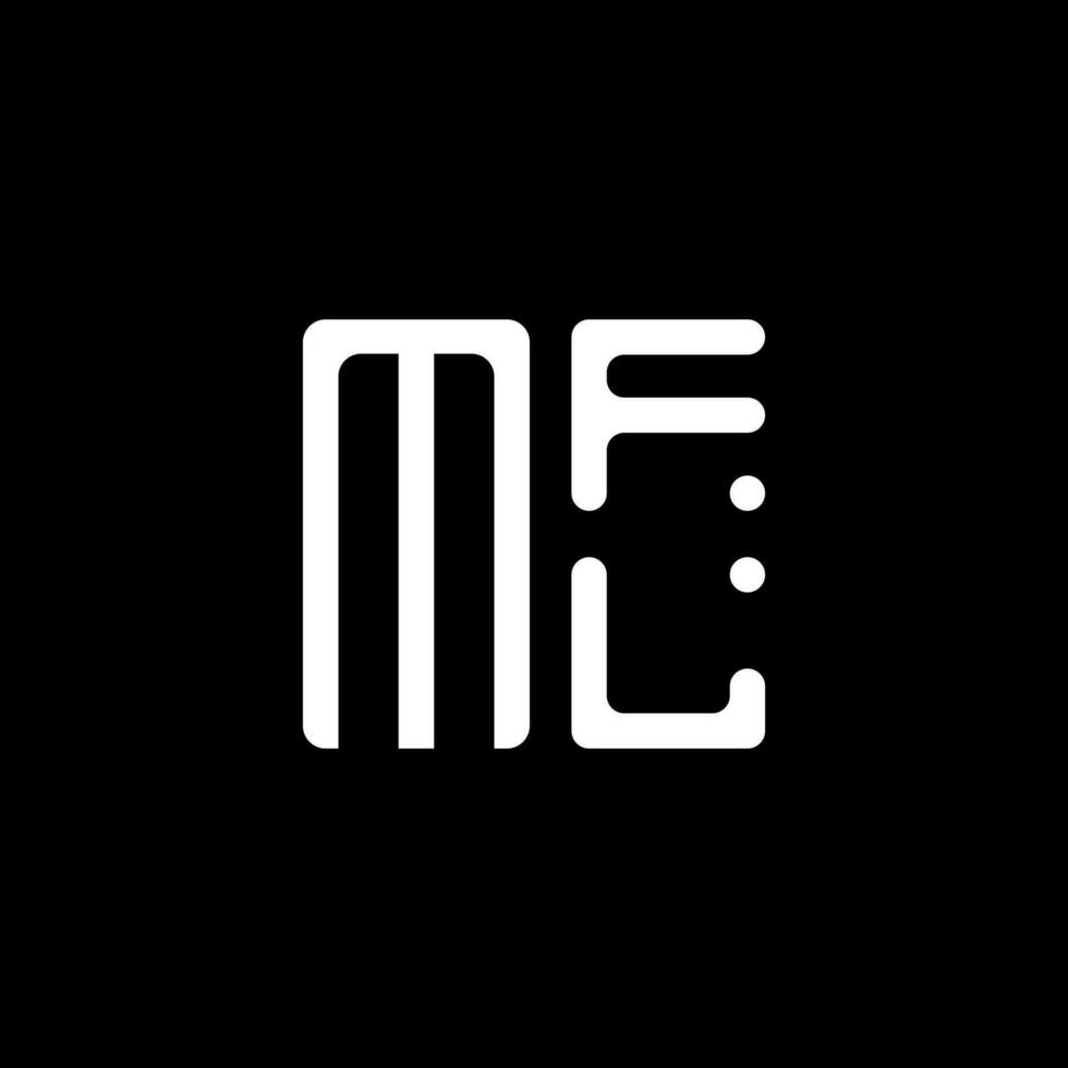 mfl brev logotyp vektor design, mfl enkel och modern logotyp. mfl lyxig alfabet design