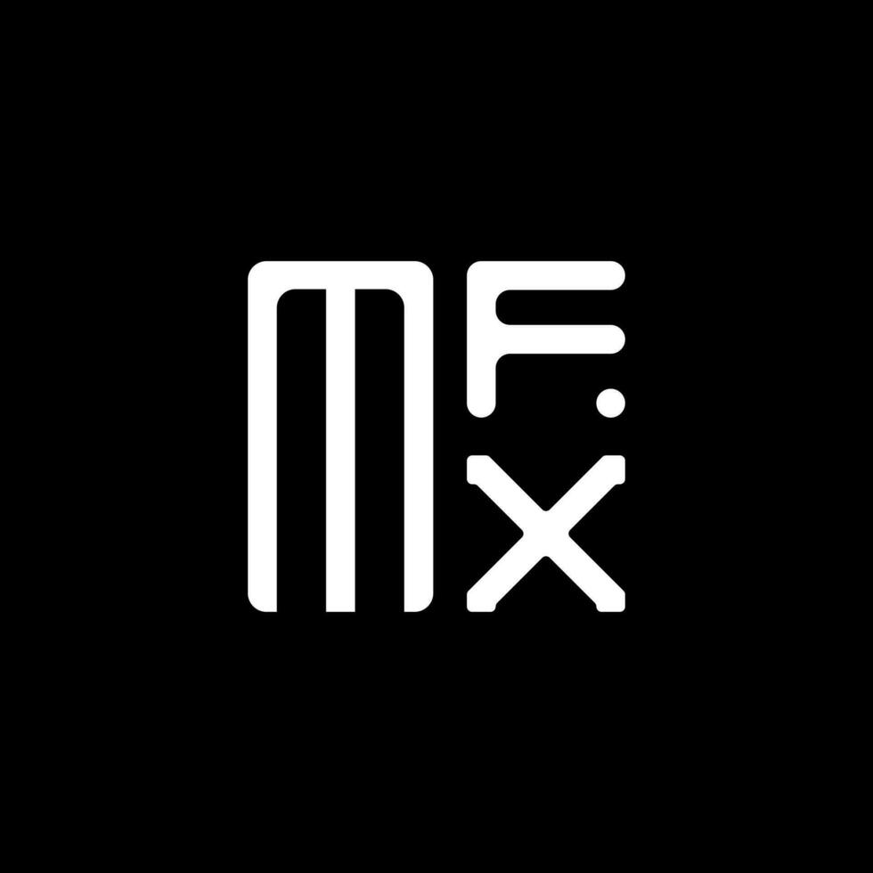 mfx Brief Logo Vektor Design, mfx einfach und modern Logo. mfx luxuriös Alphabet Design