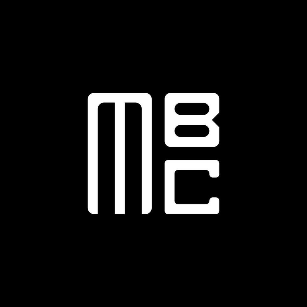 mbc Brief Logo Vektor Design, mbc einfach und modern Logo. mbc luxuriös Alphabet Design