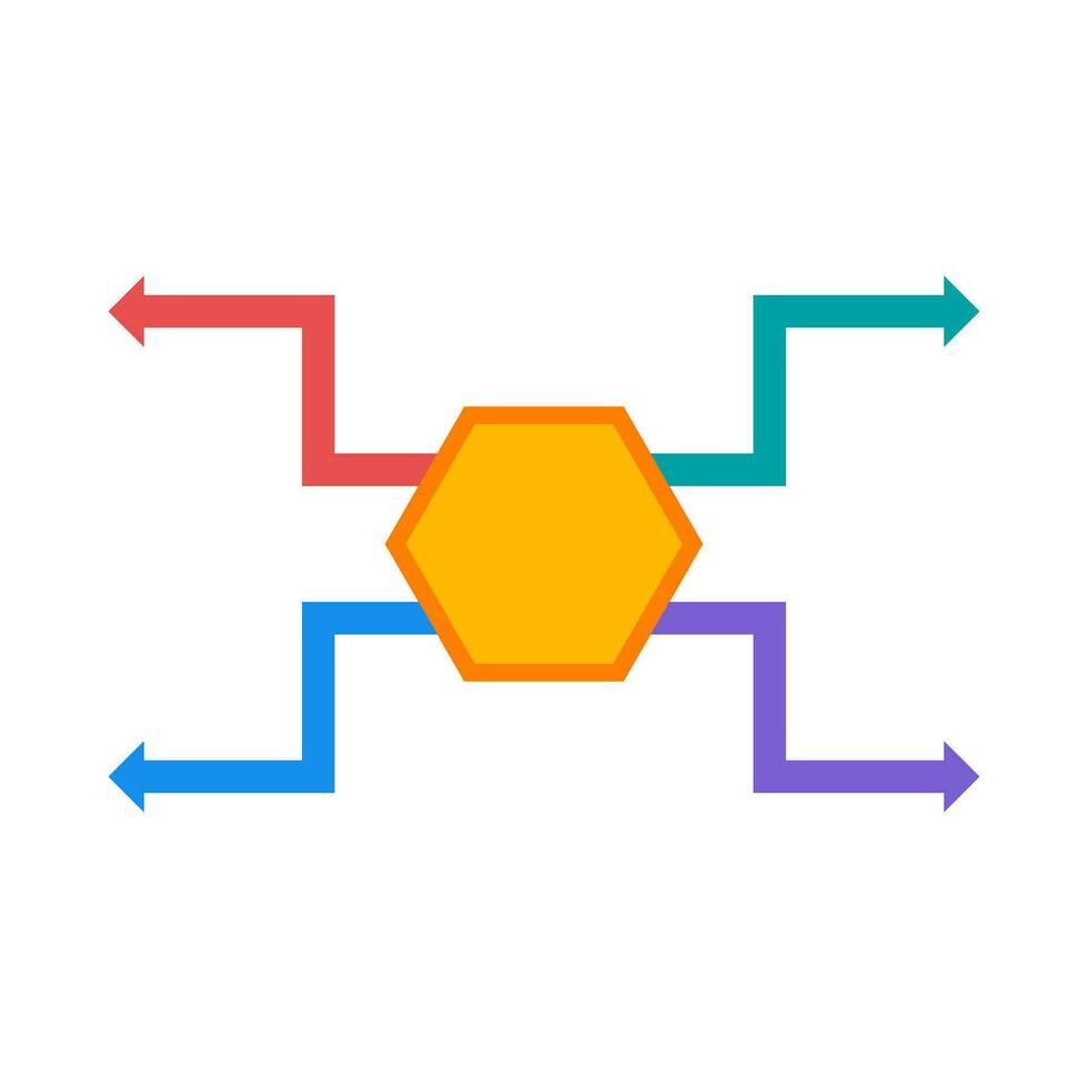 eben Illustration von Infografik Elemente auf isoliert Hintergrund vektor