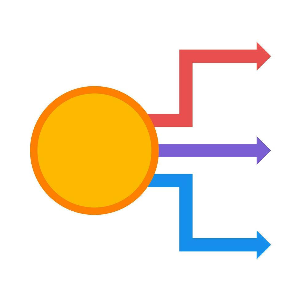 eben Illustration von Infografik Elemente auf isoliert Hintergrund vektor