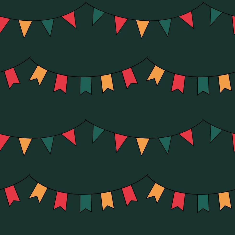 das Weihnachten Muster mit Elemente - - Weihnachten Bäume, Geschenke, Sterne, Schneeflocken, und Ornamente. das handgemalt Element. nahtlos Muster zum Verpackung Papier, Textil- Drucke, und Hintergrund Entwürfe. vektor