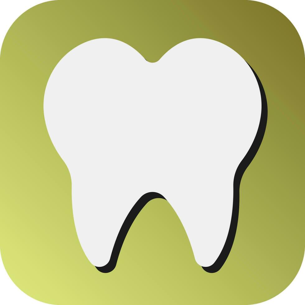 Zähne Vektor Glyphe Gradient Hintergrund Symbol zum persönlich und kommerziell verwenden.