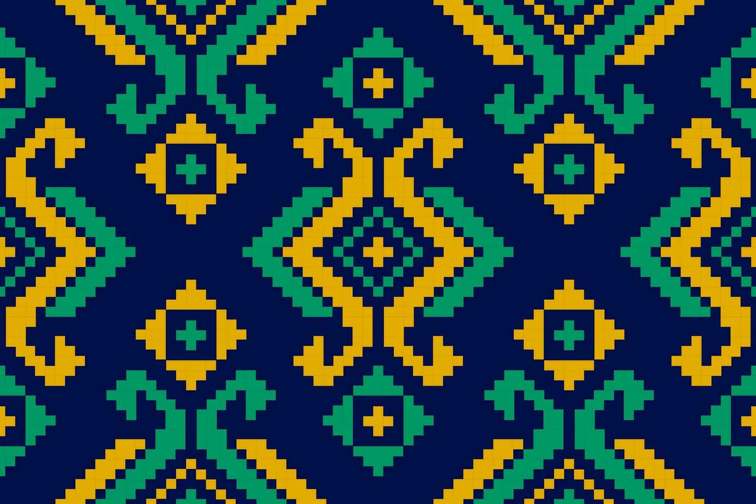 etnisk aztec mönster konst. geometrisk sömlös mönster i stam, folk broderi, och mexikansk stil. vektor