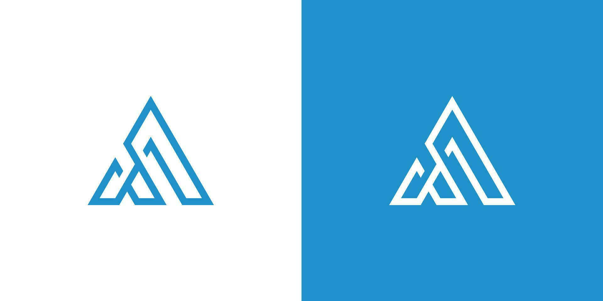 Brief f zu bilden Dreieck. einfach und attraktiv Dreieck Logo vektor