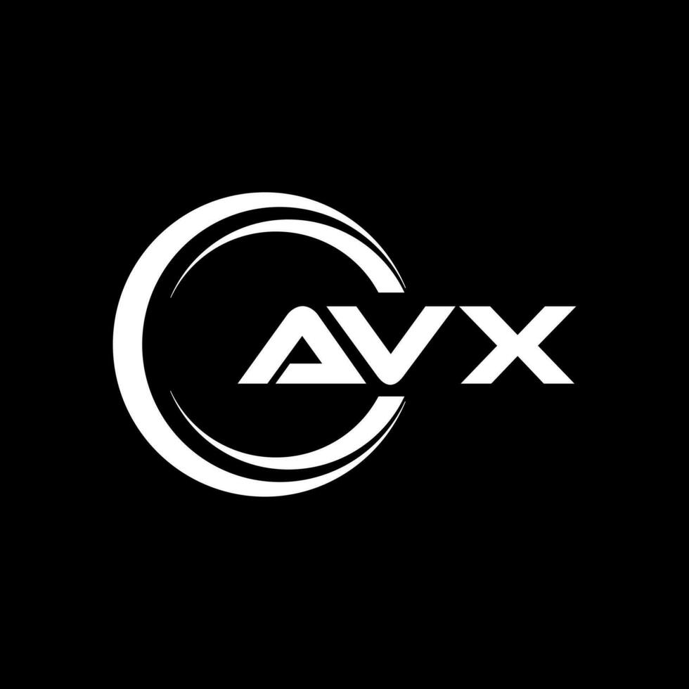 avx Brief Logo Design, Inspiration zum ein einzigartig Identität. modern Eleganz und kreativ Design. Wasserzeichen Ihre Erfolg mit das auffällig diese Logo. vektor
