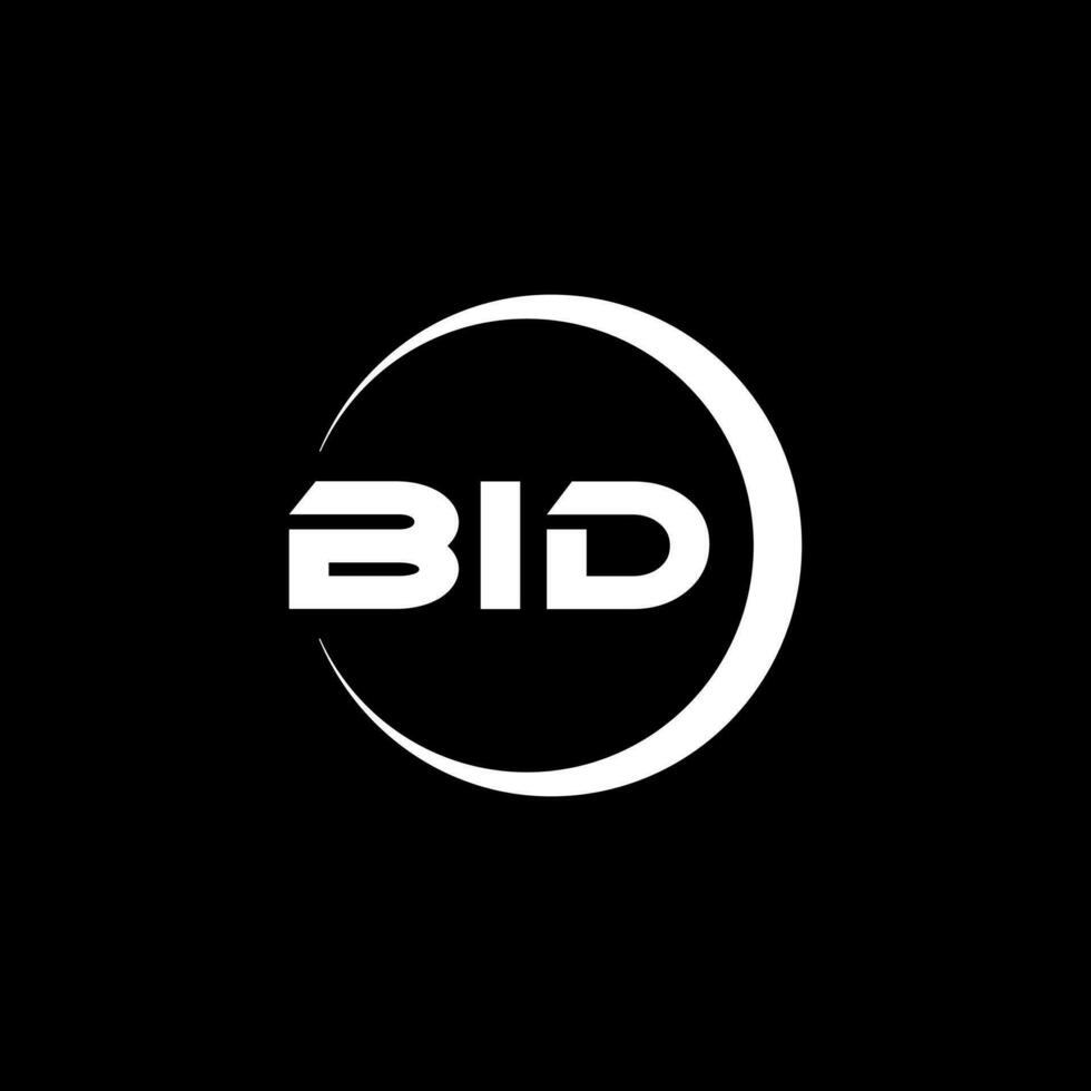 bud brev logotyp design, inspiration för en unik identitet. modern elegans och kreativ design. vattenmärke din Framgång med de slående detta logotyp. vektor