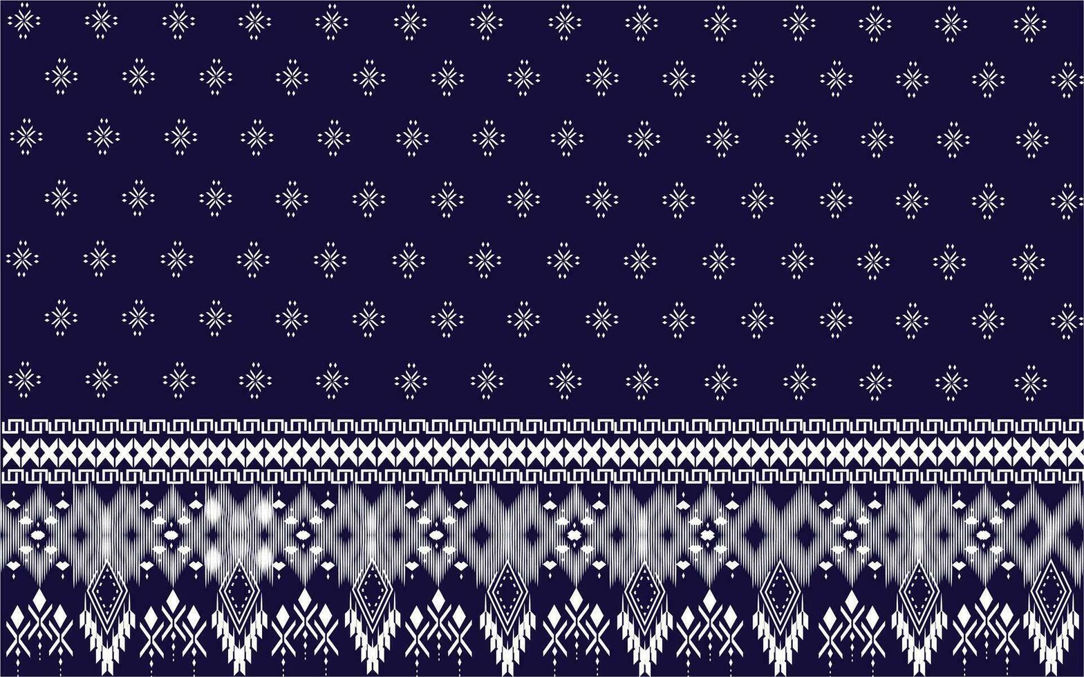 ethnisch geometrisch Muster, traditionell Design Muster benutzt zum Rock, Hintergrund, Kleidung, Stoff, Textur, Textil, Kleidung, Mode, Stickerei, nahtlos Muster. Vektor Illustration.