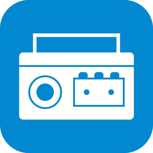 cassette player vector icon