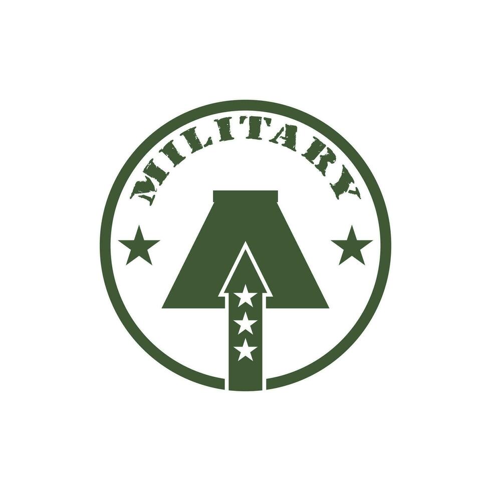 Heer Logo Vektor Militär- Vorlage Symbol Design