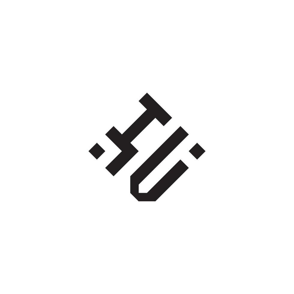 vi geometrisch Logo Initiale Konzept mit hoch Qualität Logo Design vektor