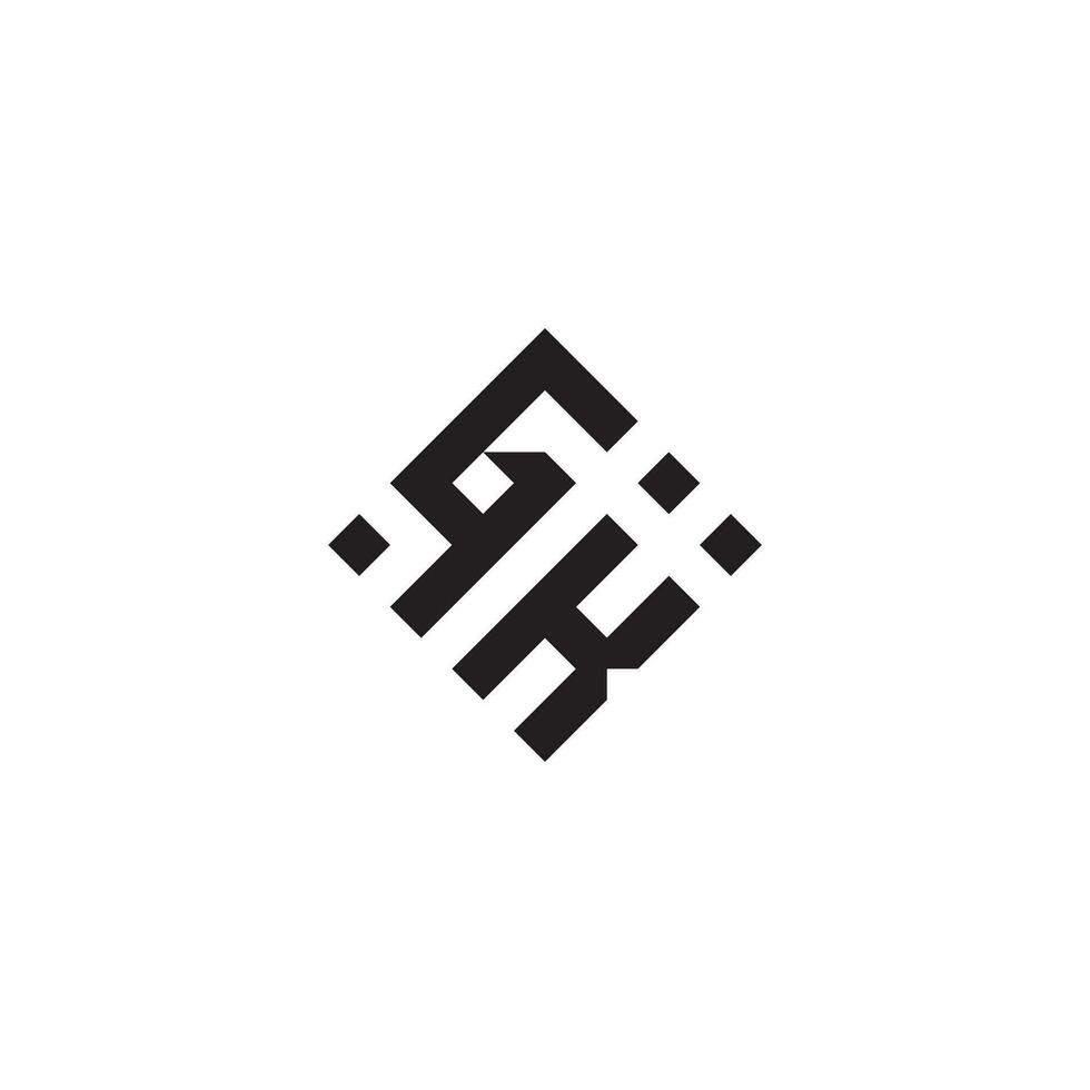 kg geometrisk logotyp första begrepp med hög kvalitet logotyp design vektor