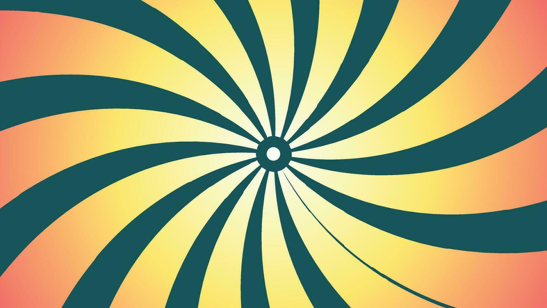 abstarct spiral vågig linje spinning bakgrund. vektor