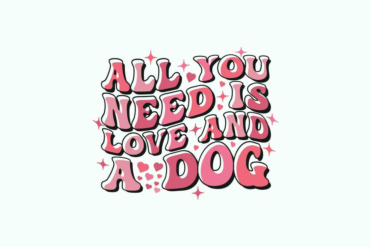 rolig hund älskare gåva, hund valentine eps t-shirt design. hjärtans dag typografi t-shirt design mall. hjärtans dag råna eps, retro hjärtans dag eps t-shirt vektor