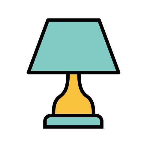 Lamp vektor ikon
