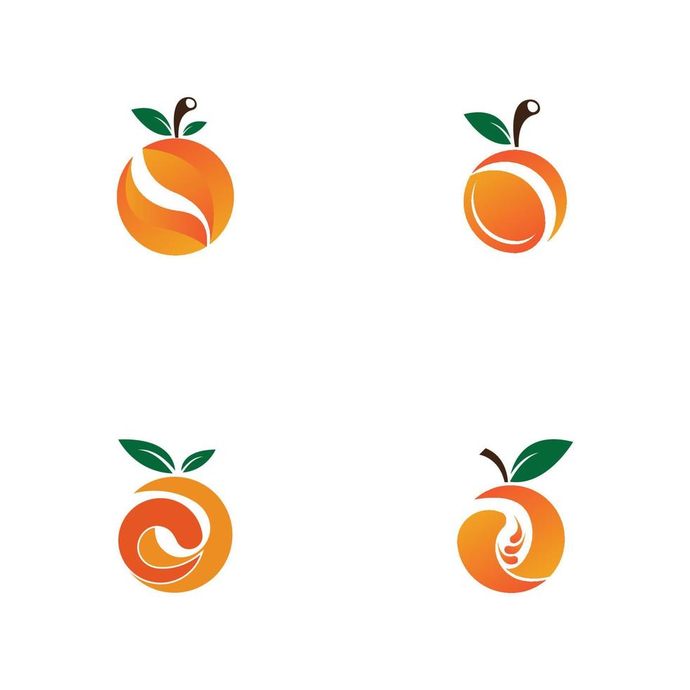 orange Logo Design vektor