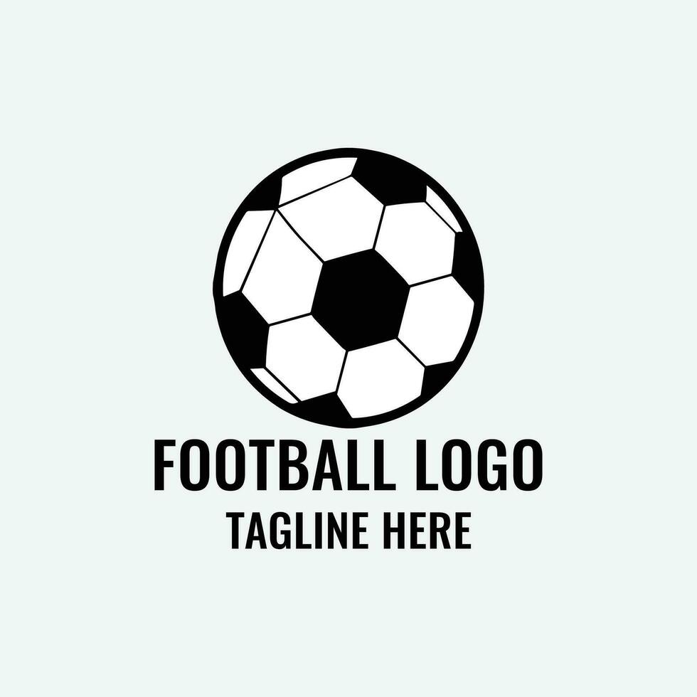 fotboll logotyp design vektor