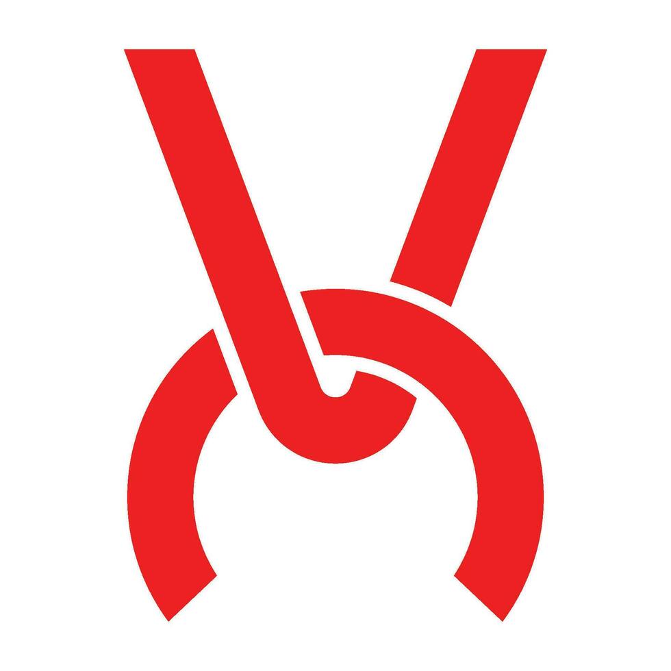 vc brev logotyp vektor