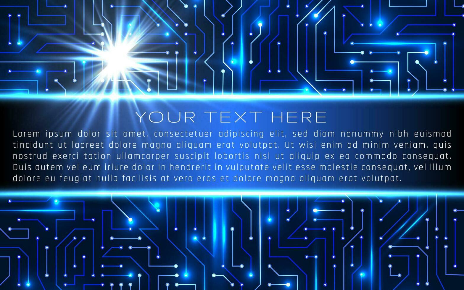 Technologie Hintergrund mit Raum zum Ihre Text. Vektor Illustration zum Ihre Geschäft Präsentationen