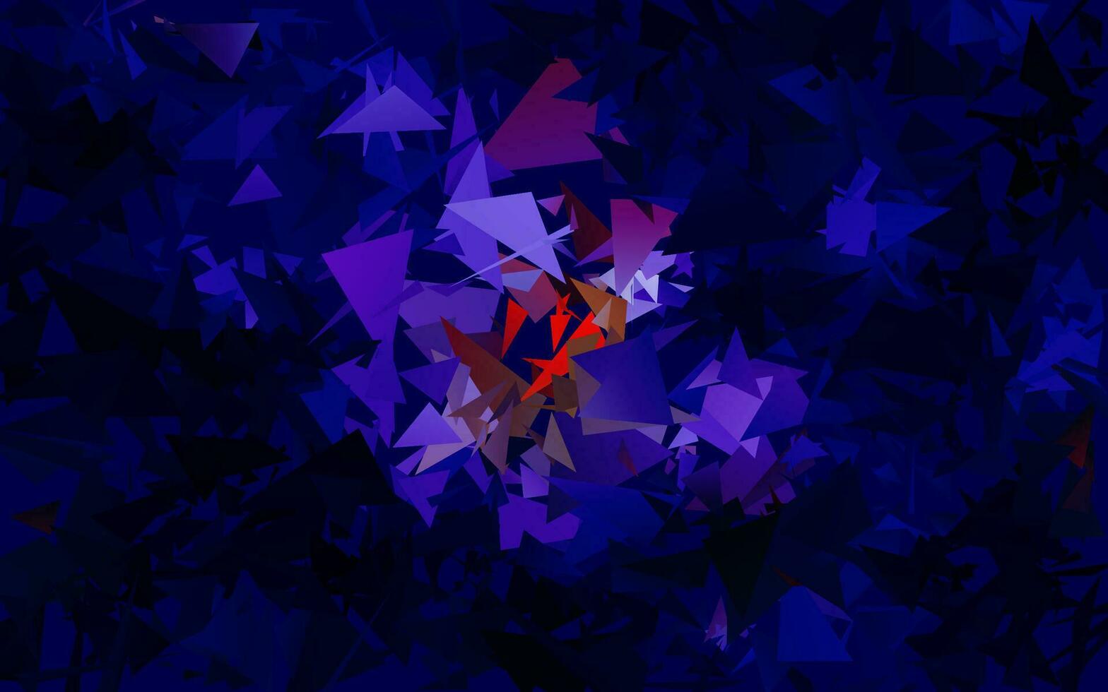 färgrik triangel abstrakt bakgrund, vektor illustration