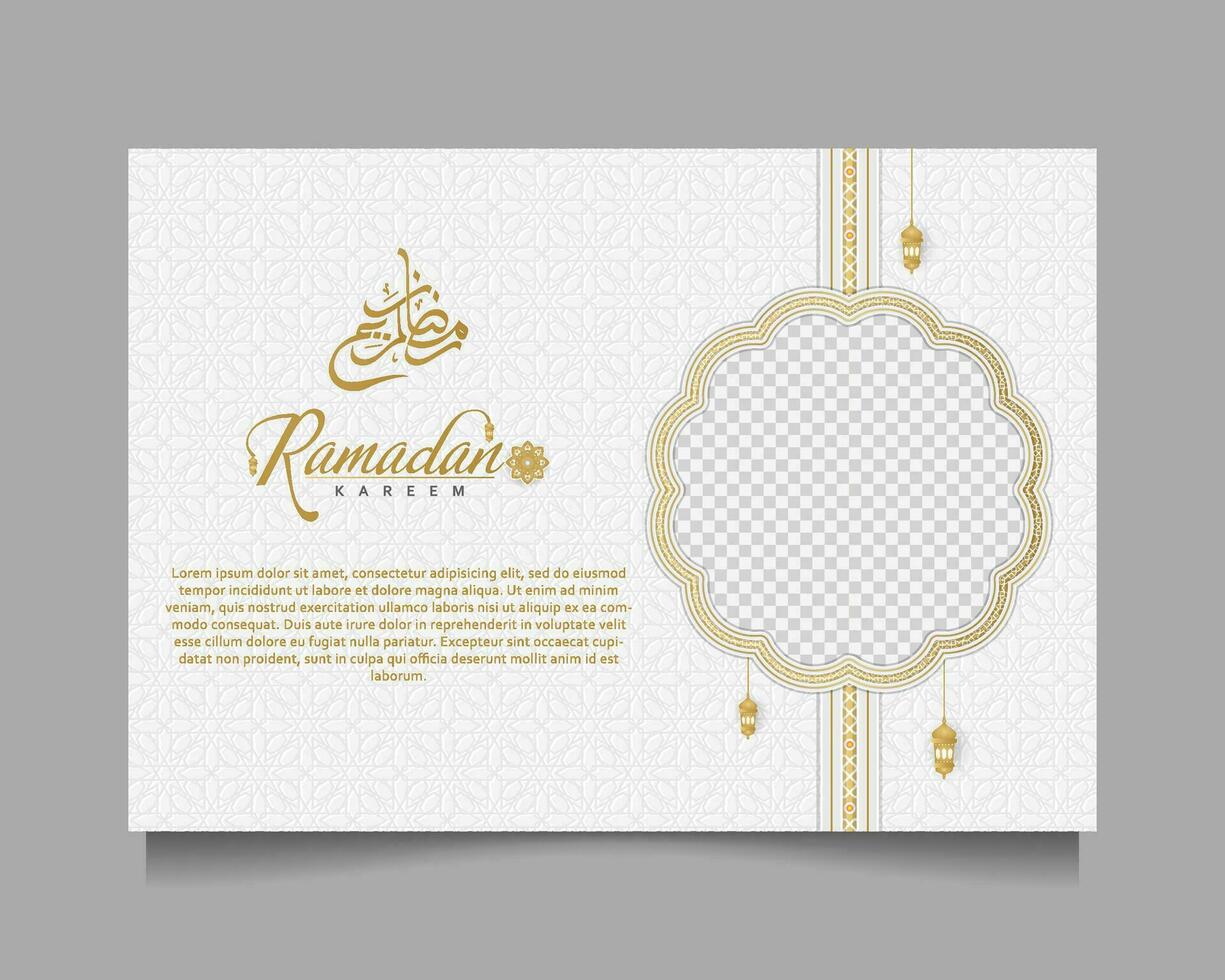 elegant ramadan kareem bakgrund, för affisch, ram begrepp, flygblad, affisch. vektor