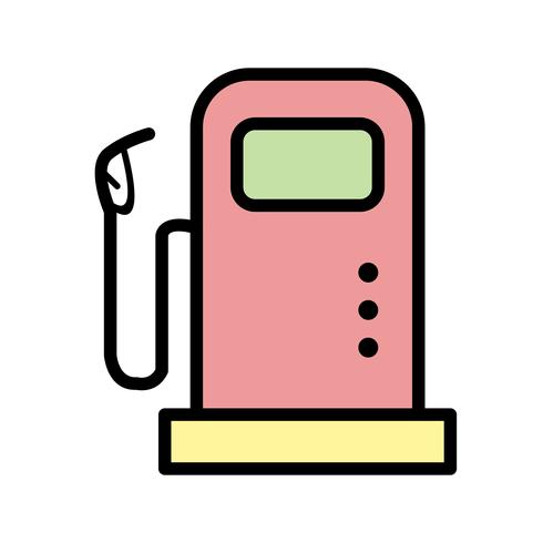 Tankstelle Vektor Icon