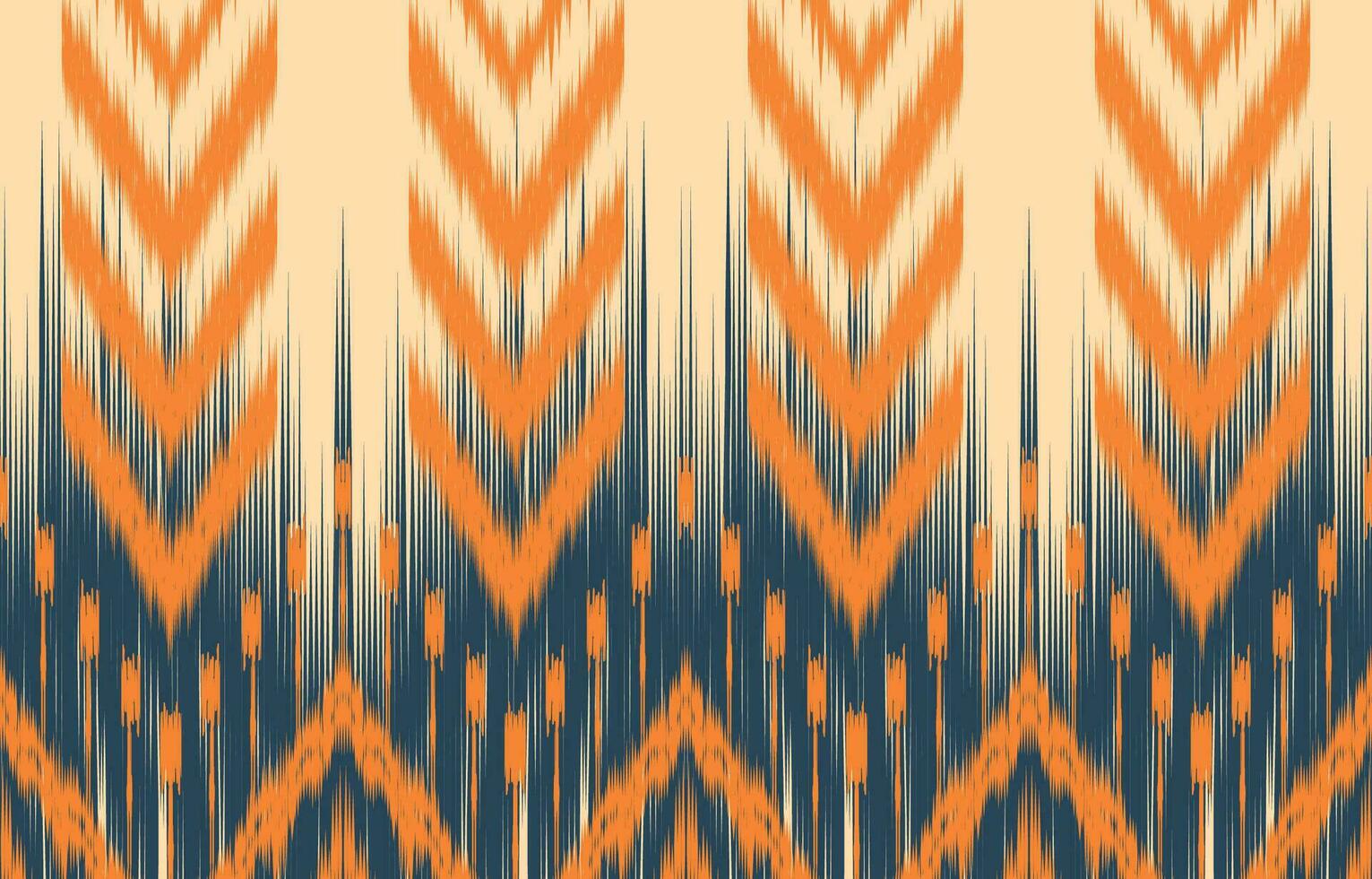 etnisk abstrakt ikat konst. aztec prydnad skriva ut. geometrisk etnisk mönster sömlös Färg orientalisk. design för bakgrund ,ridå, matta, tapet, Kläder, omslag, batik, vektor illustration.