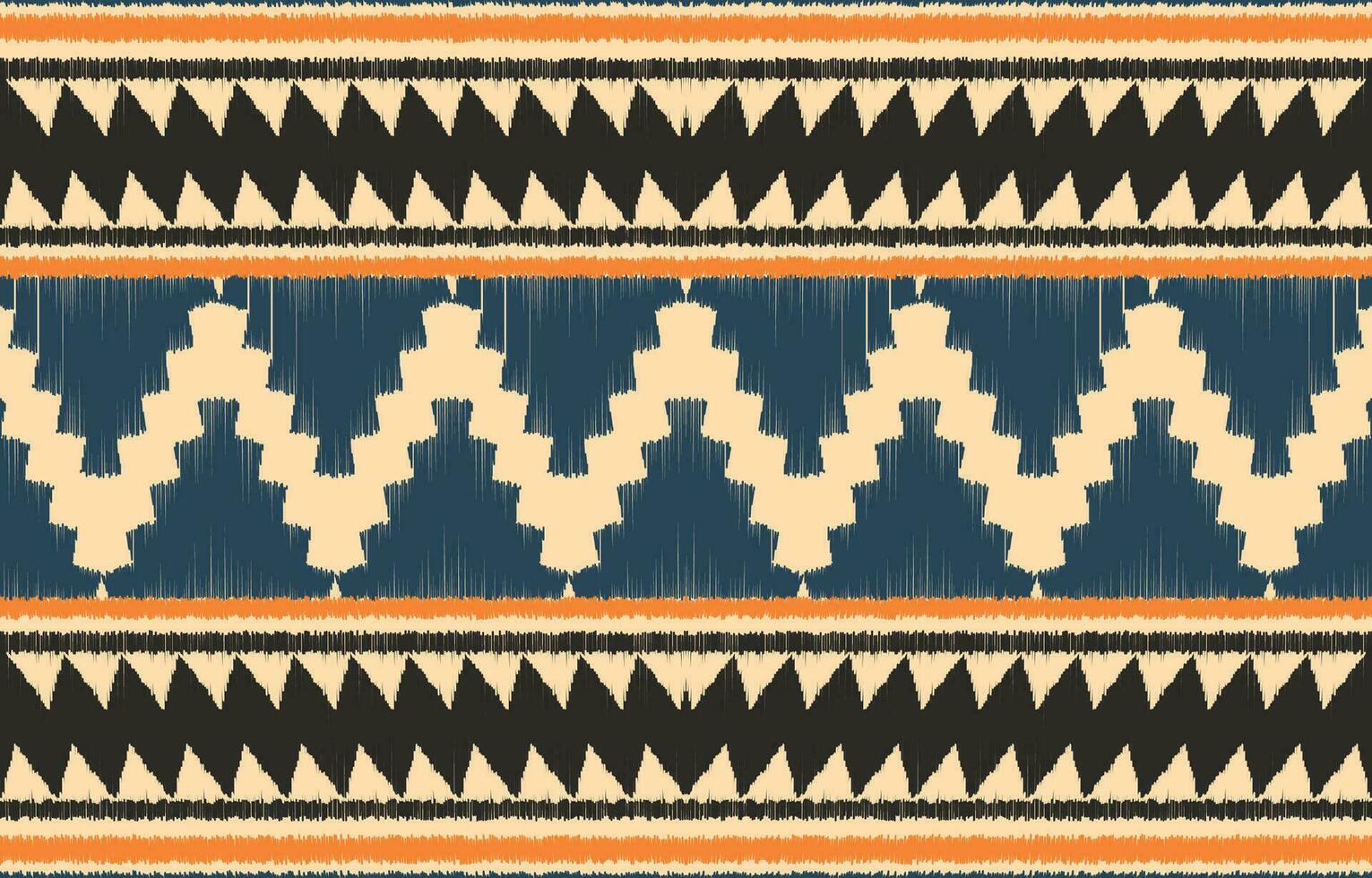 etnisk abstrakt ikat konst. aztec prydnad skriva ut. geometrisk etnisk mönster sömlös Färg orientalisk. design för bakgrund ,ridå, matta, tapet, Kläder, omslag, batik, vektor illustration.