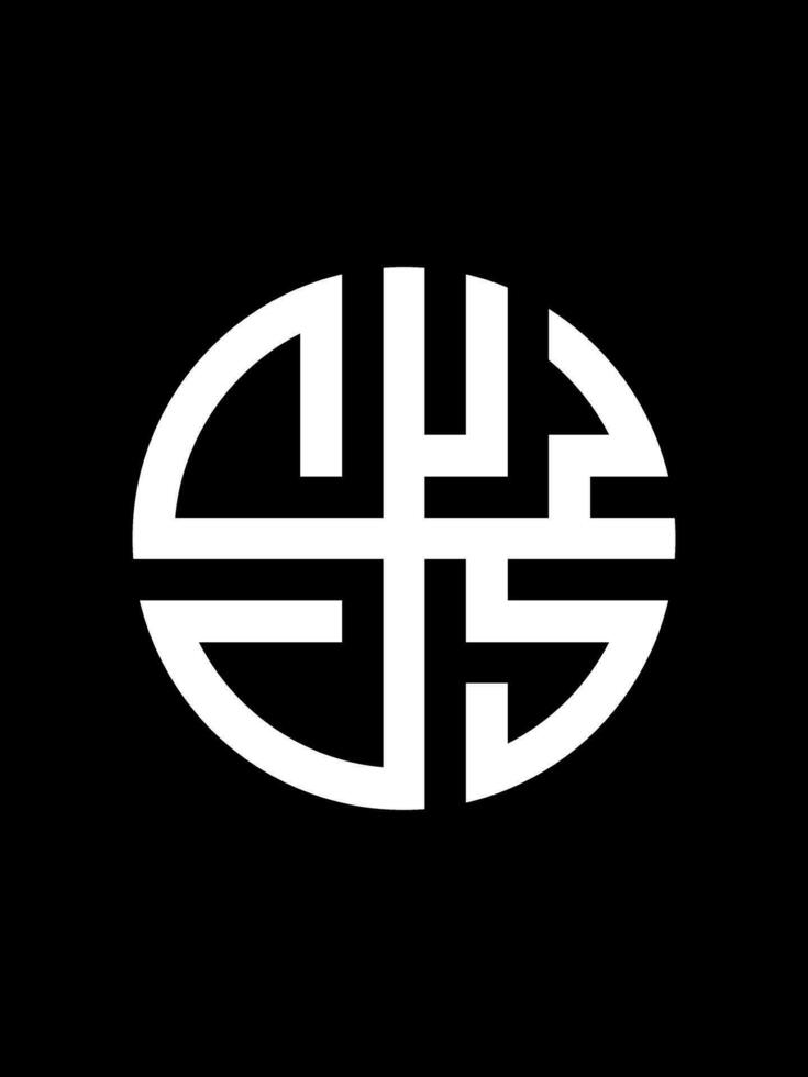 eys Monogramm Logo Vorlage vektor