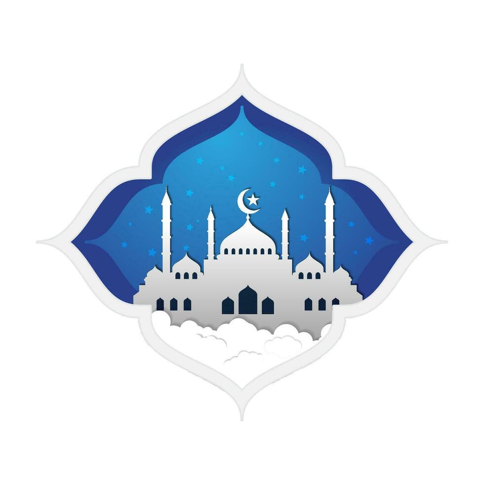 muslimische Symbolvektorillustration vektor