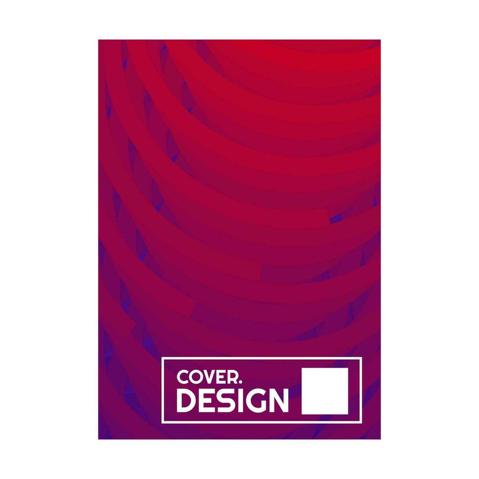 bunt rot violett Frühling Spiral- Halbton Gradient einfach Porträt Startseite Design Vektor Illustration