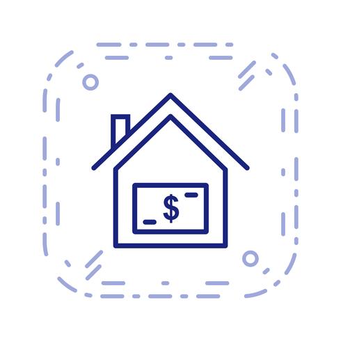 Hauspreis-Vektor-Symbol vektor