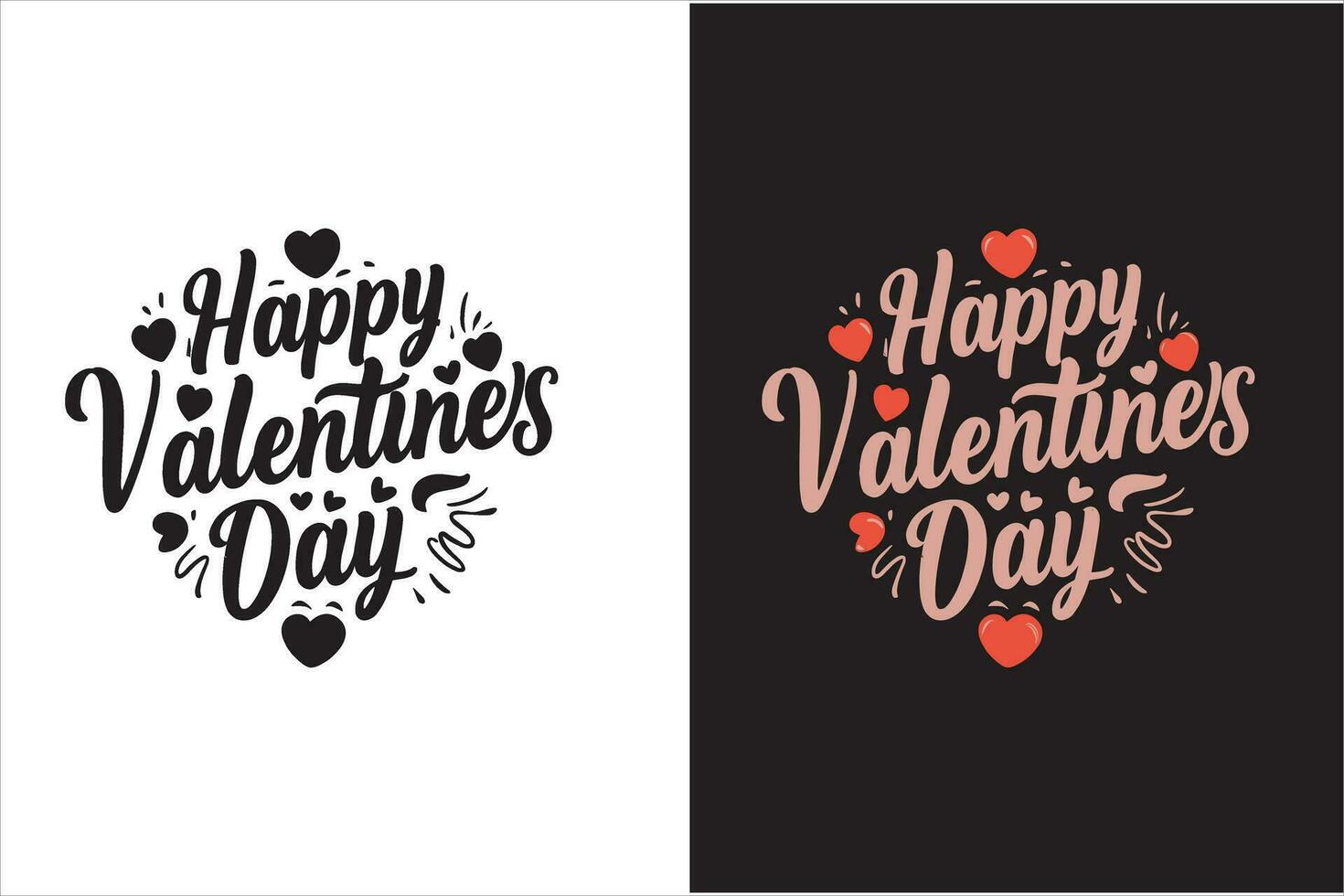 Valentinstag Tag Typografie T-Shirt Design, Valentinstag Tag Paar T-Shirt Design, Valentinstag Tag T-Shirt Design, Valentinstag Hemd Ideen zum Paare, Valentinstag Marke T-Shirt. vektor